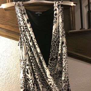 Express sleeveless blouse